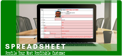 Spreadsheet - Profile Your Most Profitable Customer