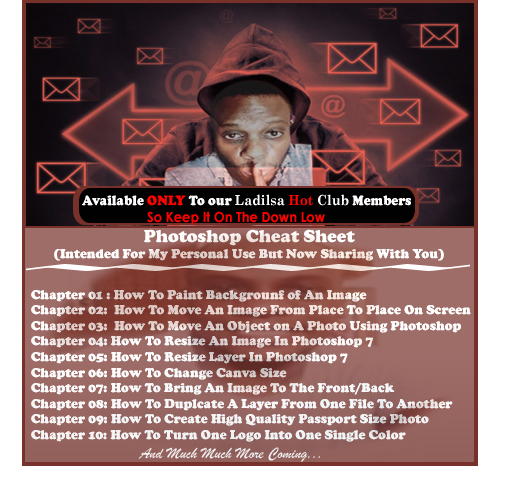 photoshop cheat sheet
